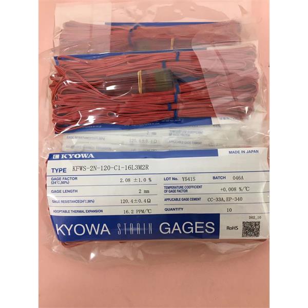 日本原裝進(jìn)口KYOWA應(yīng)變片KFGS-2-60-C1-23 R5M3