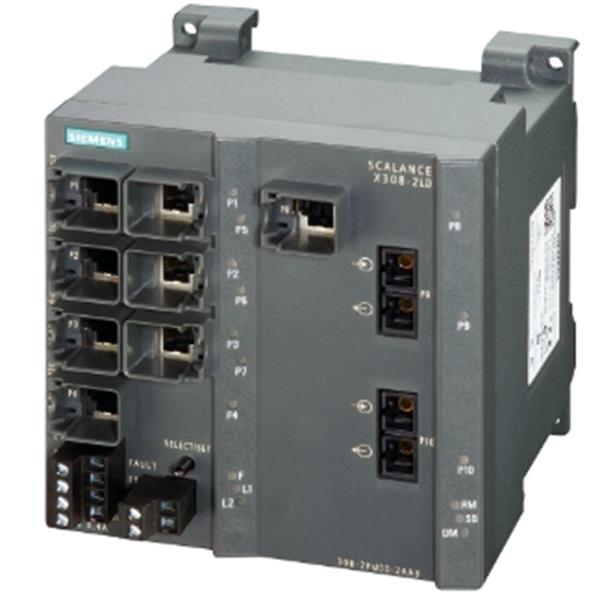 德國SIEMENS西門子 工業以太網交換機 6GK5208-0GA00-2TC2