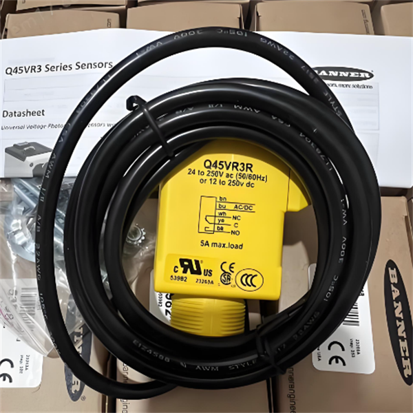 BANNER邦納Q20系列工業級光電傳感器Q20NFF50